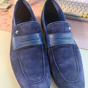 Stefano Ricci Suede Eagle Shoes Size 11.5 $1350 great shape!